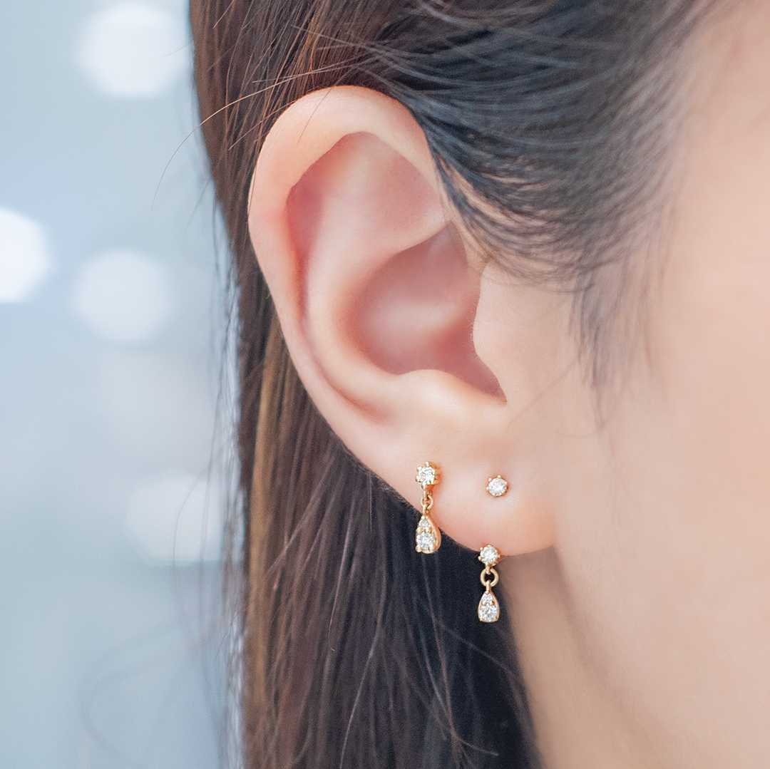 Bliss diamond earring jackets